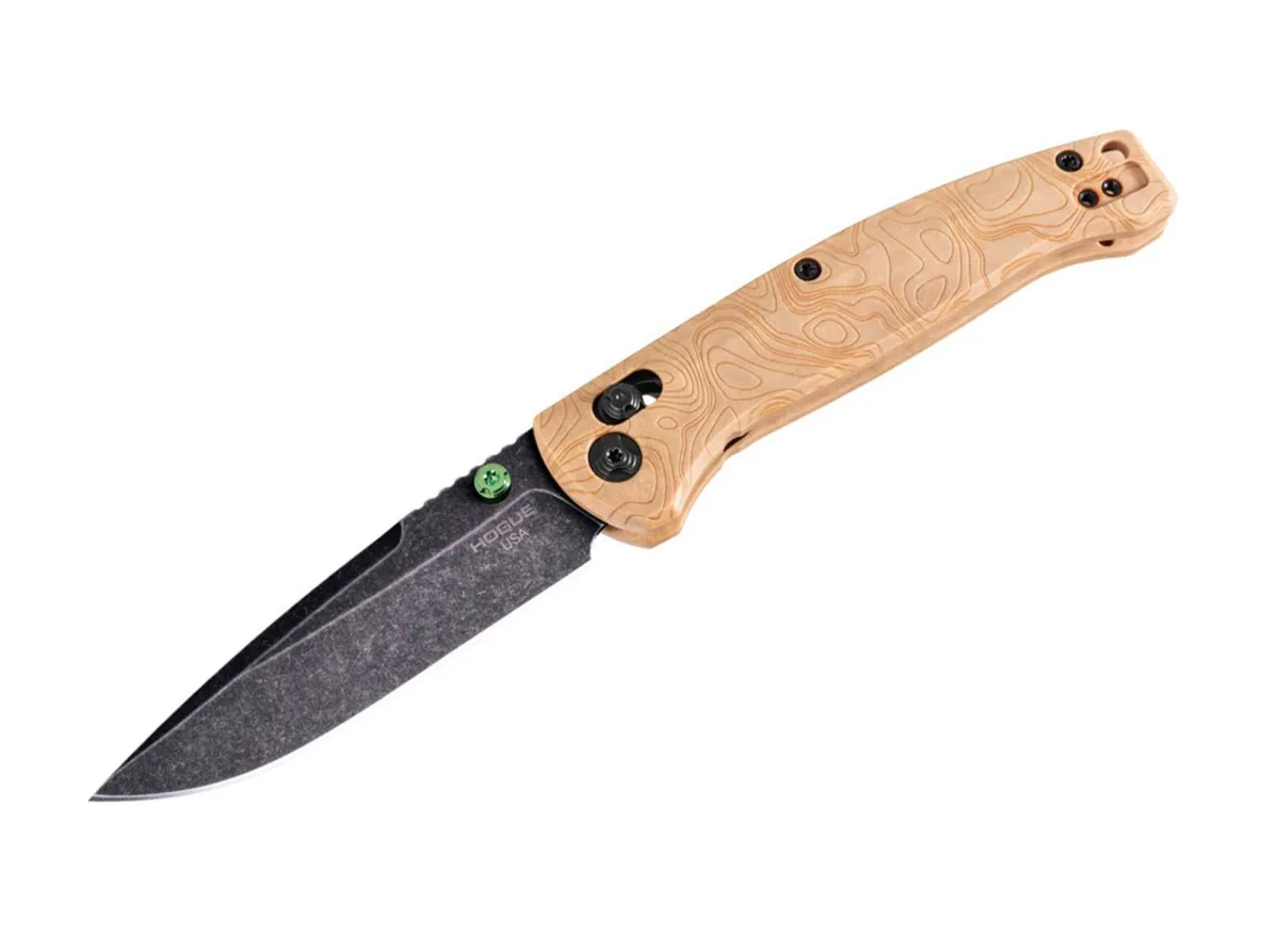 Nóż Hogue 24459 Mysto Wood Maple Valley Richlite — zdjęcie 1