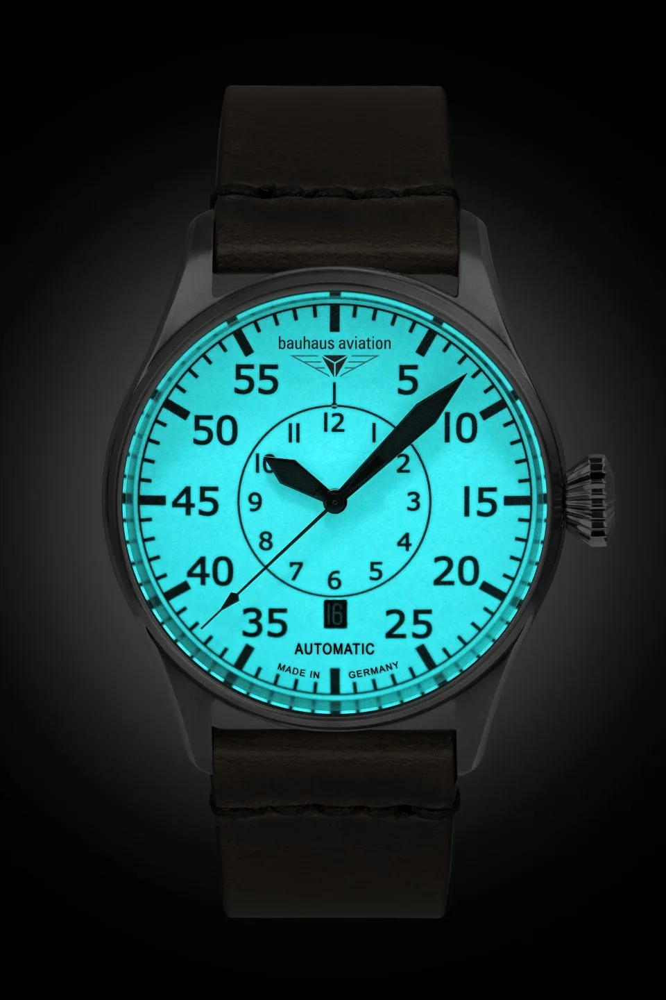 Zegarek Bauhaus Aviation Flight Control 27565 42mm — zdjęcie 3