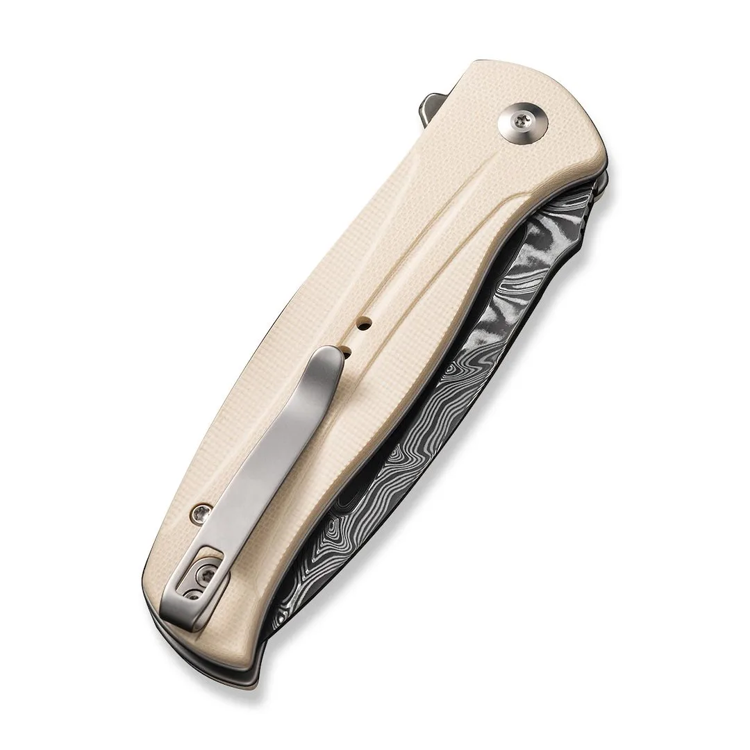 Nóż CIVIVI Incindie Damascus G10 Ivory — zdjęcie 5