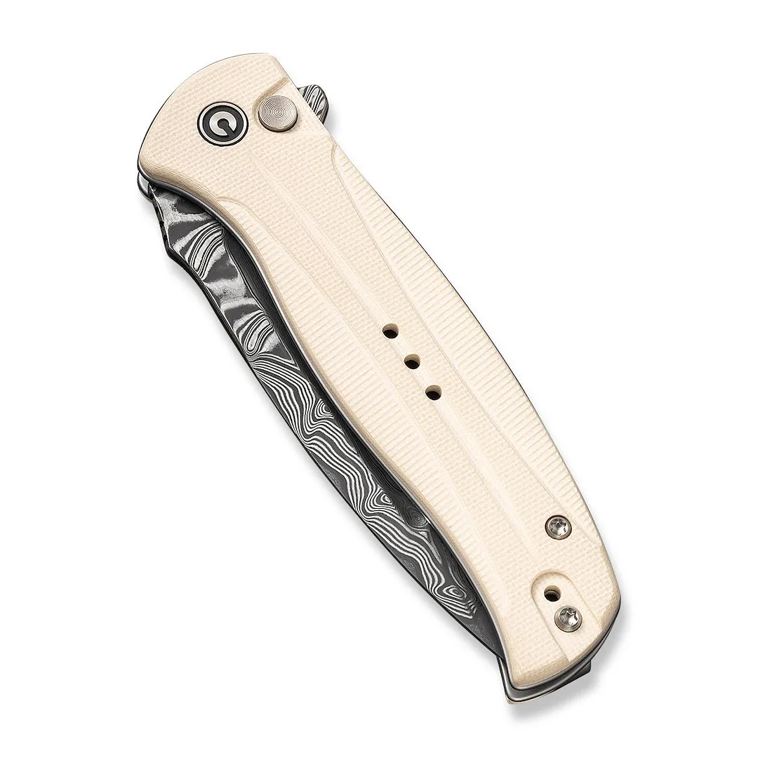 Nóż CIVIVI Incindie Damascus G10 Ivory — zdjęcie 4