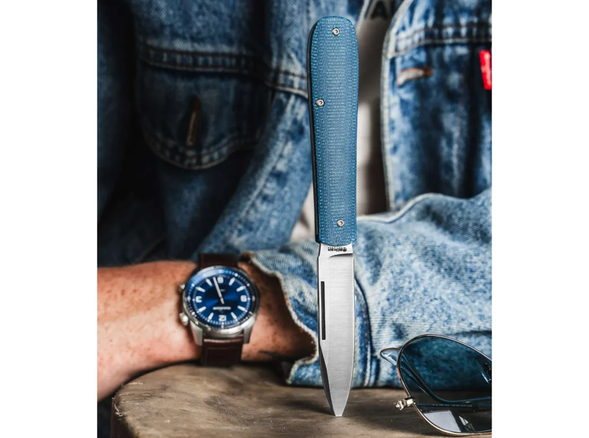 Nóż Böker Solingen Coffin Denim Micarta — zdjęcie 8