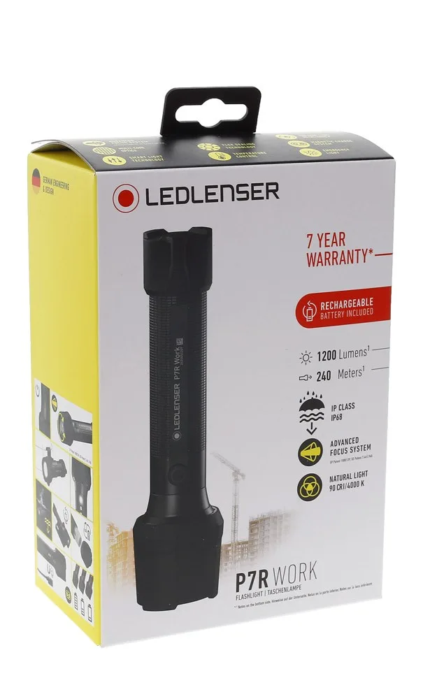 Latarka Ledlenser P7R Work 1200lm — zdjęcie 2