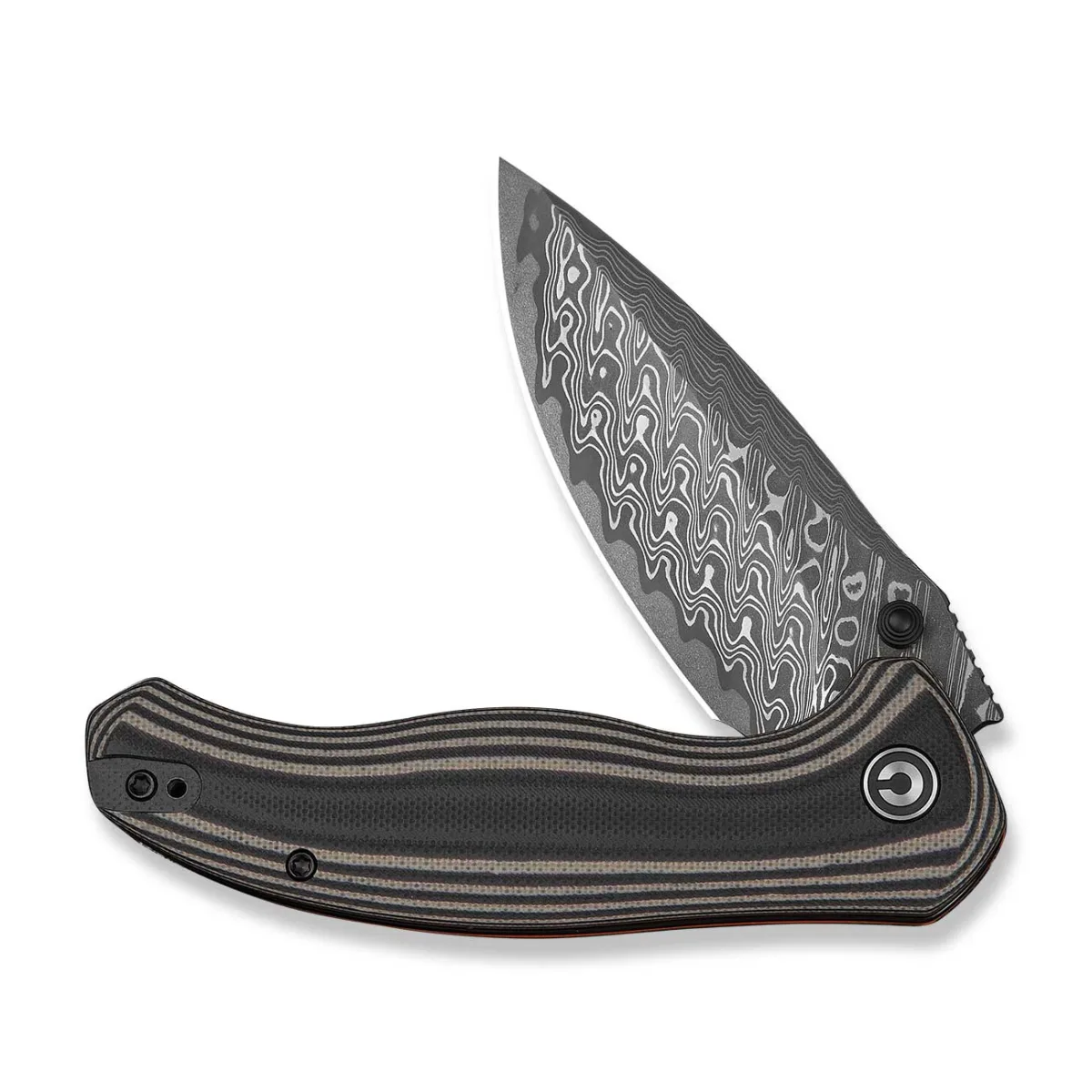 Nóż CIVIVI Vyrent Damast Black T&O G10 — zdjęcie 3