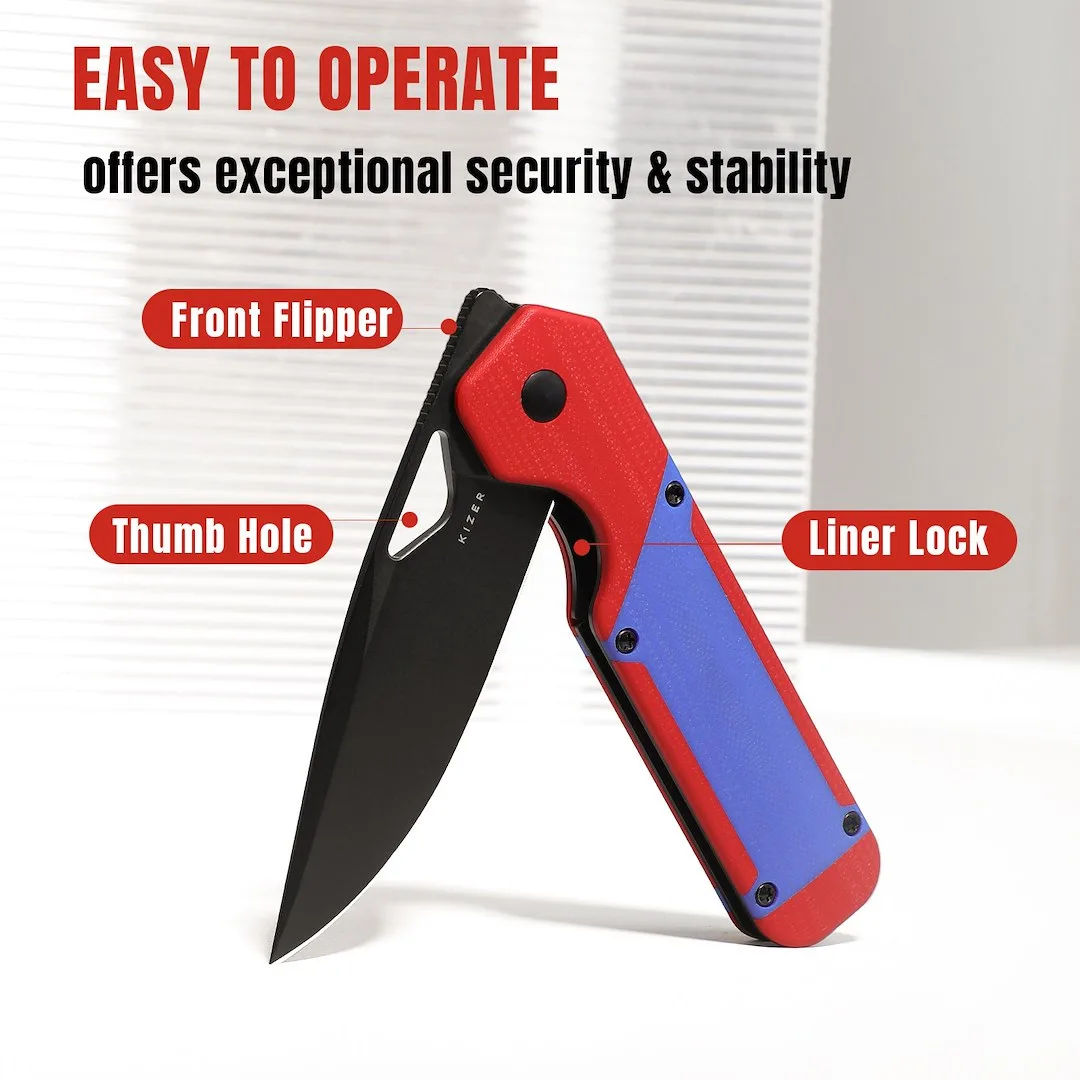 Nóż Kizer Militaw G10 Nitro V — zdjęcie 12