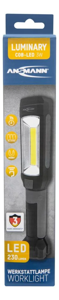 Lampa warsztatowa LED Ansmann WL230B, 3xAAA — zdjęcie 9