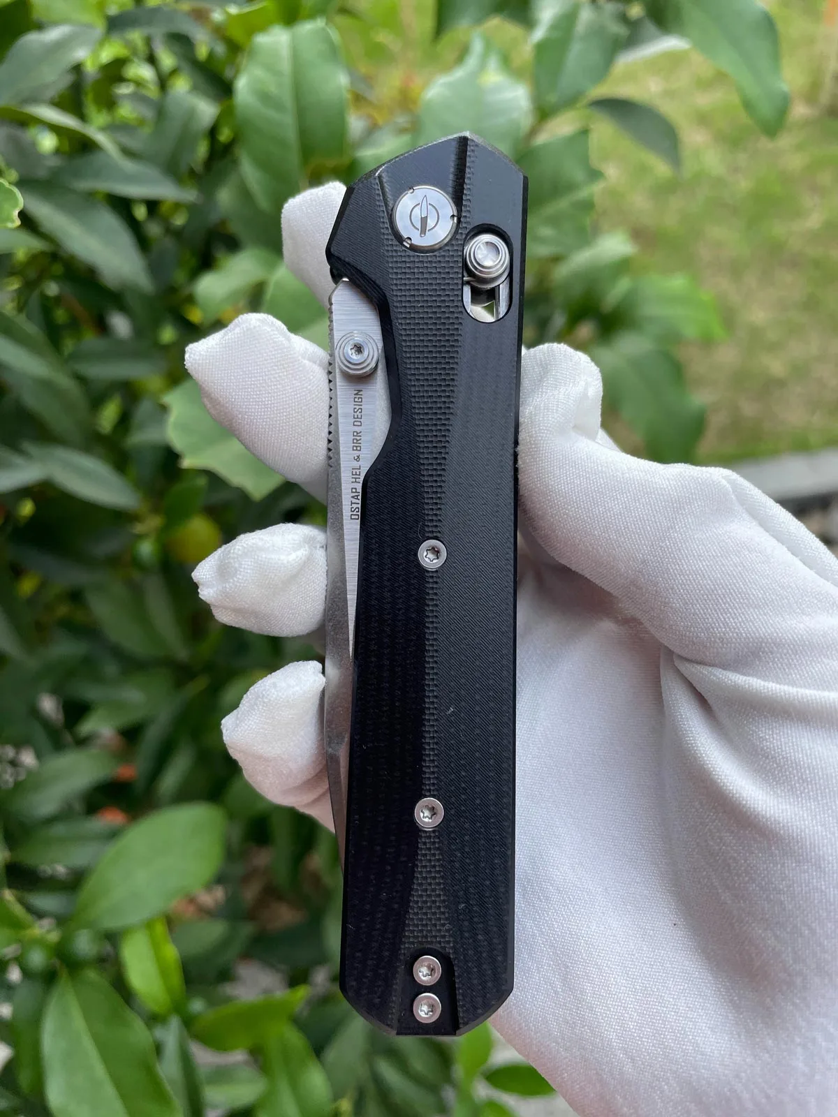 Nóż KNIVESPL The First Black G10 MagnaCut — zdjęcie 4