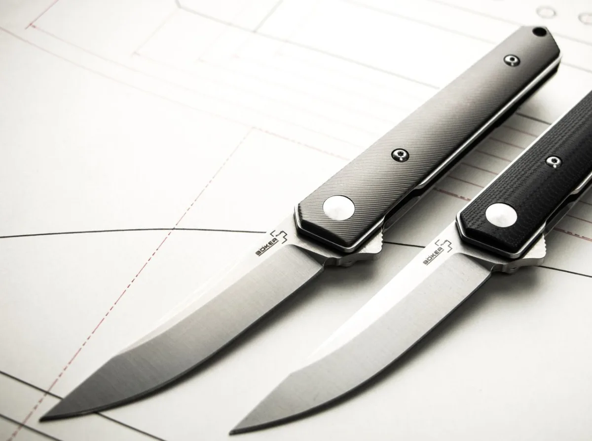 Nóż Böker Plus Kwaiken Mini Flipper Titan — zdjęcie 3