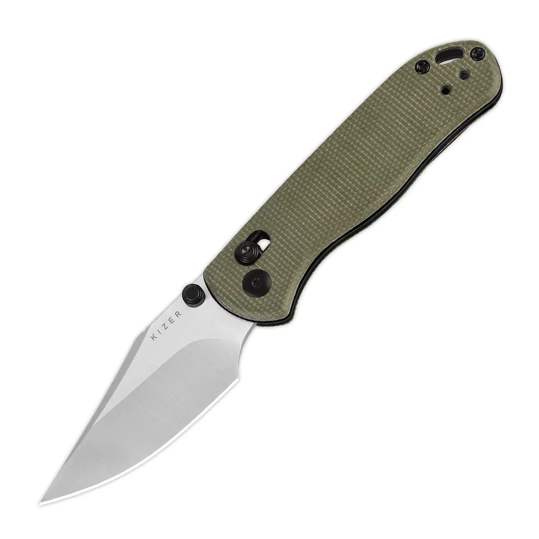 Nóż Kizer Drop Bear 2 Micarta AEB-L — zdjęcie 1