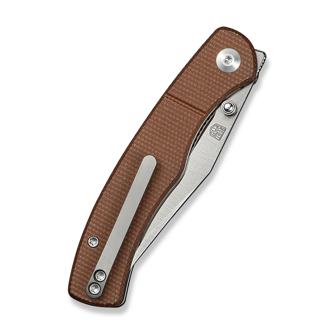 Nóż CIVIVI Clingman Nitro-V Micarta Brown C23065-3 — zdjęcie 5