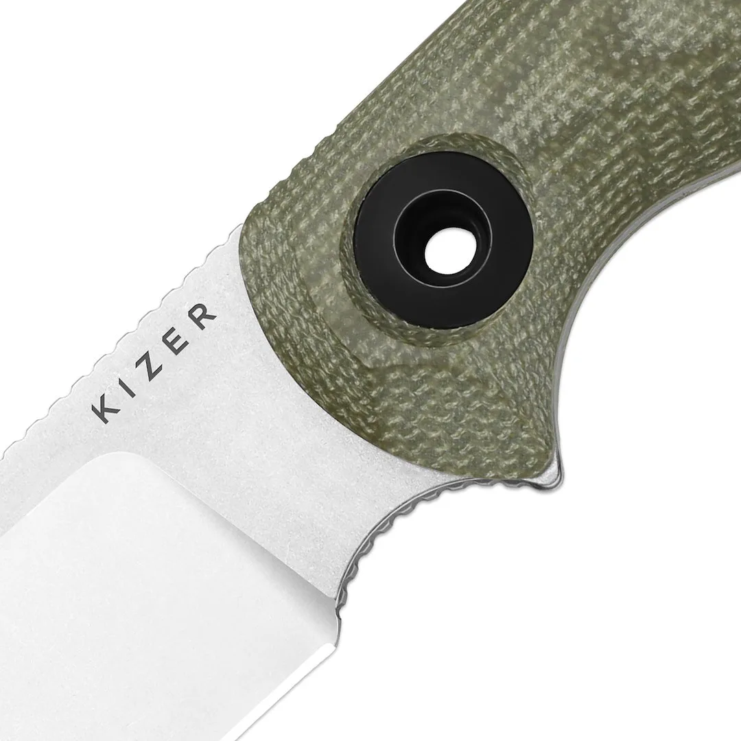 Nóż Kizer Drop Bear Fix 3 Micarta 14C28N — zdjęcie 3