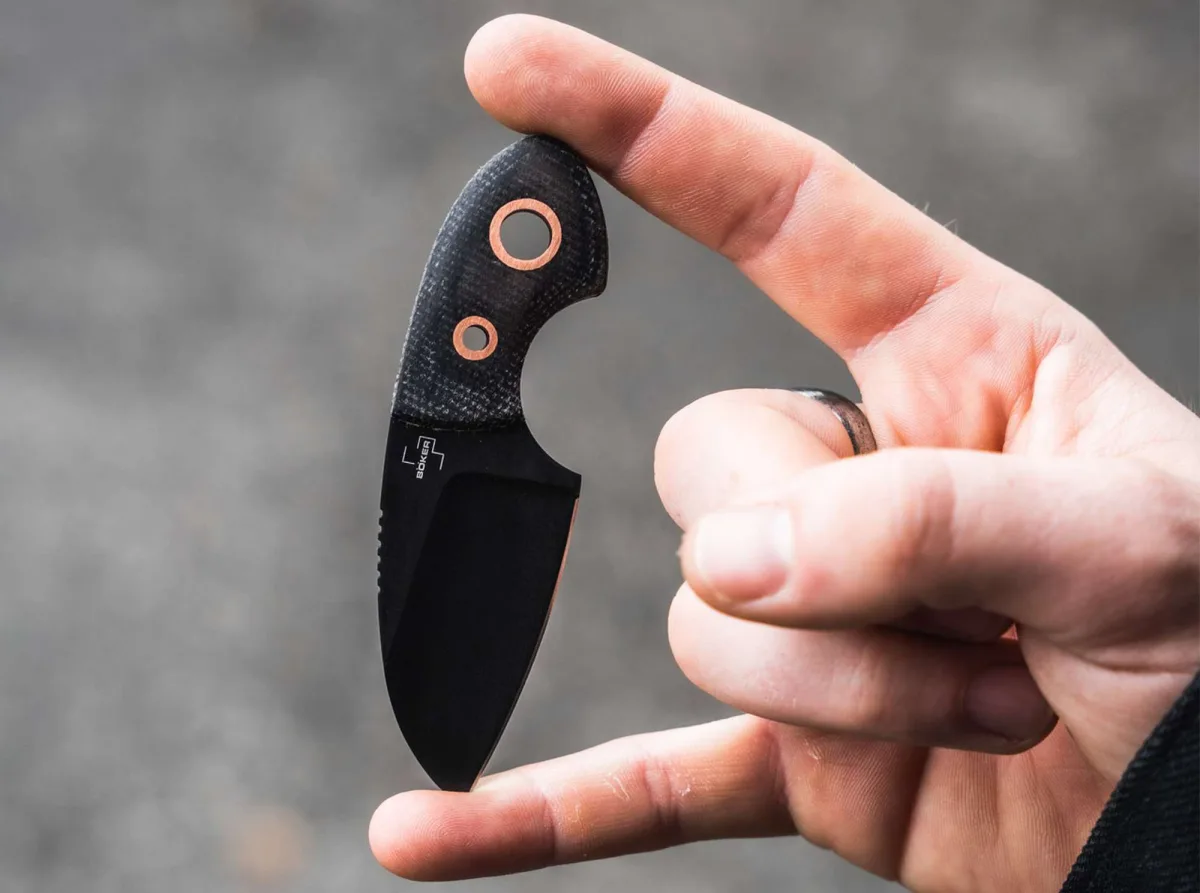 Nóż Böker Plus Gnome all Black Copper — zdjęcie 7