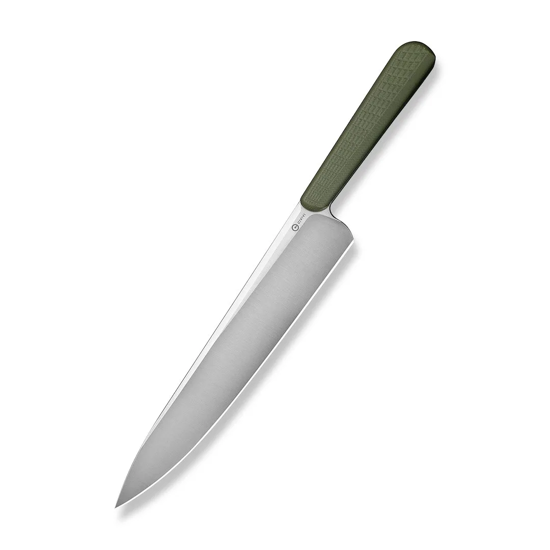 Nóż CIVIVI Cibus 14C28N Milled Green G10 C23048-2 — zdjęcie 1