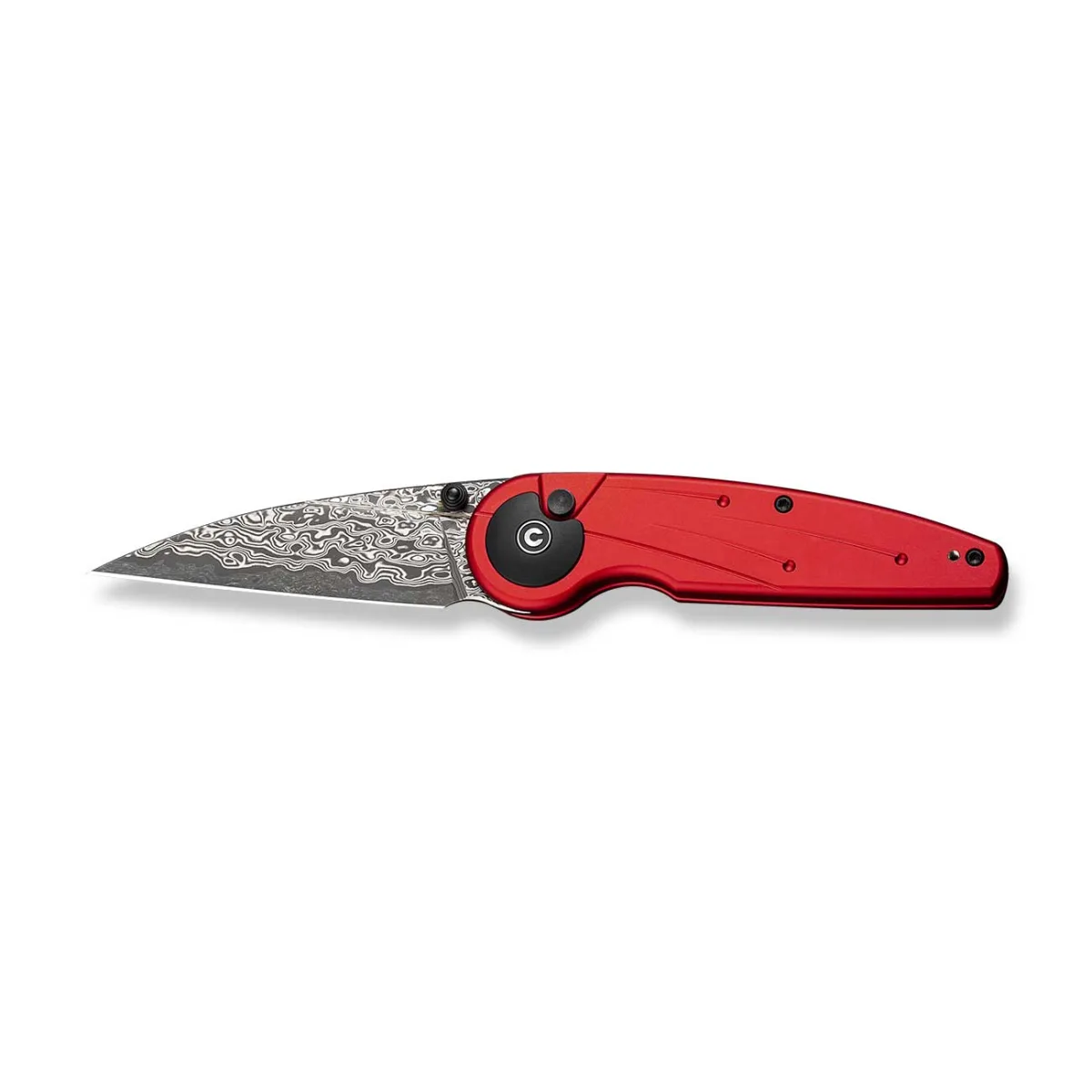 Nóż Civivi Starflare Damascus Red Aluminum — zdjęcie 8