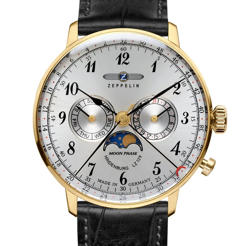 Zegarek Zeppelin LZ129 Hindenburg 70381, 40mm — zdjęcie 2
