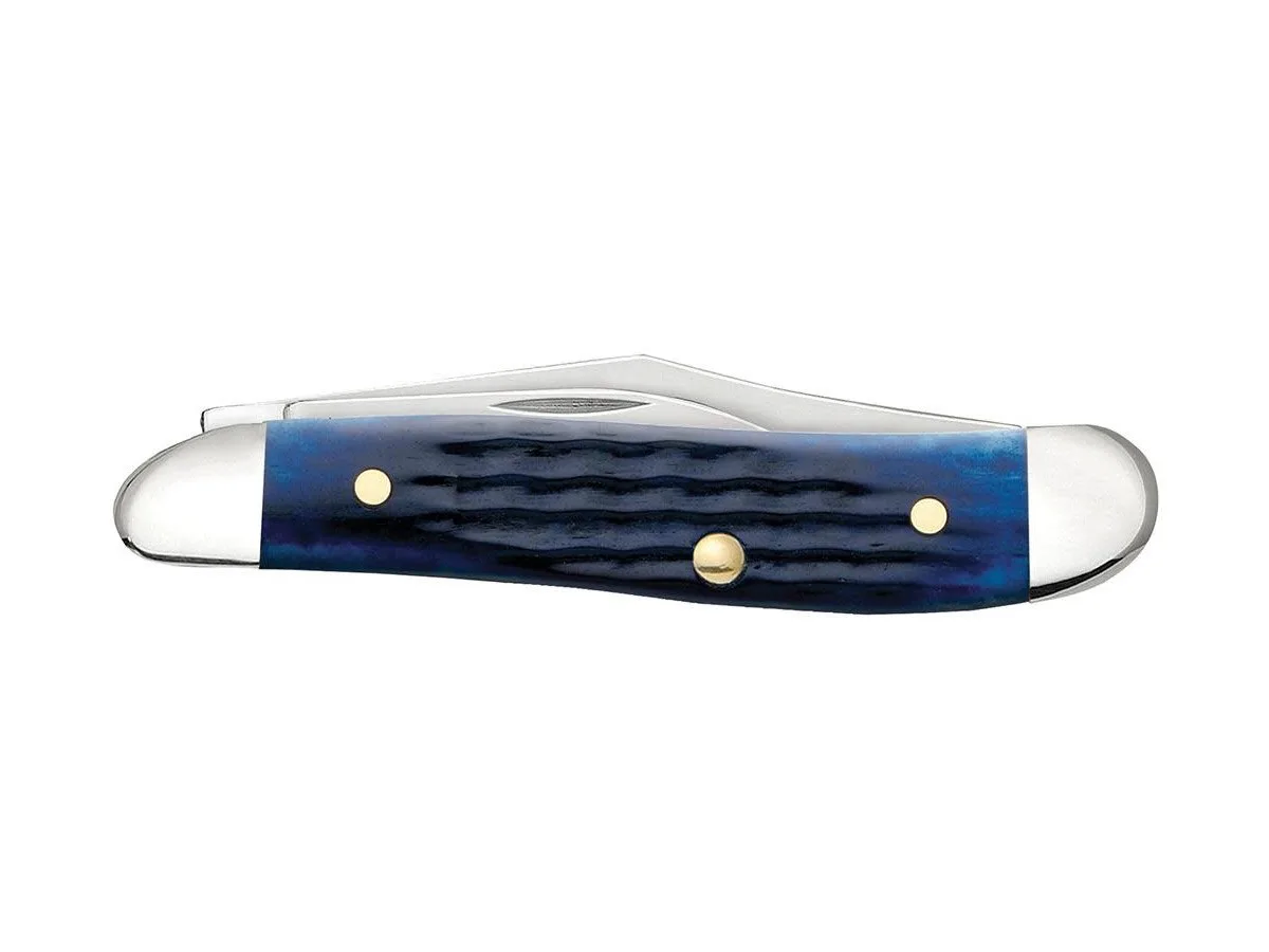 Scyzoryk Rogers Case Peanut SS Blue Bone — zdjęcie 3