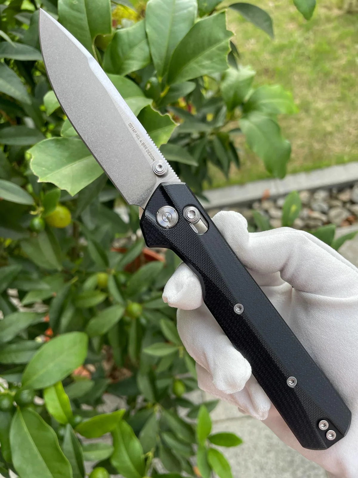 Nóż KNIVESPL The First Black G10 MagnaCut — zdjęcie 1