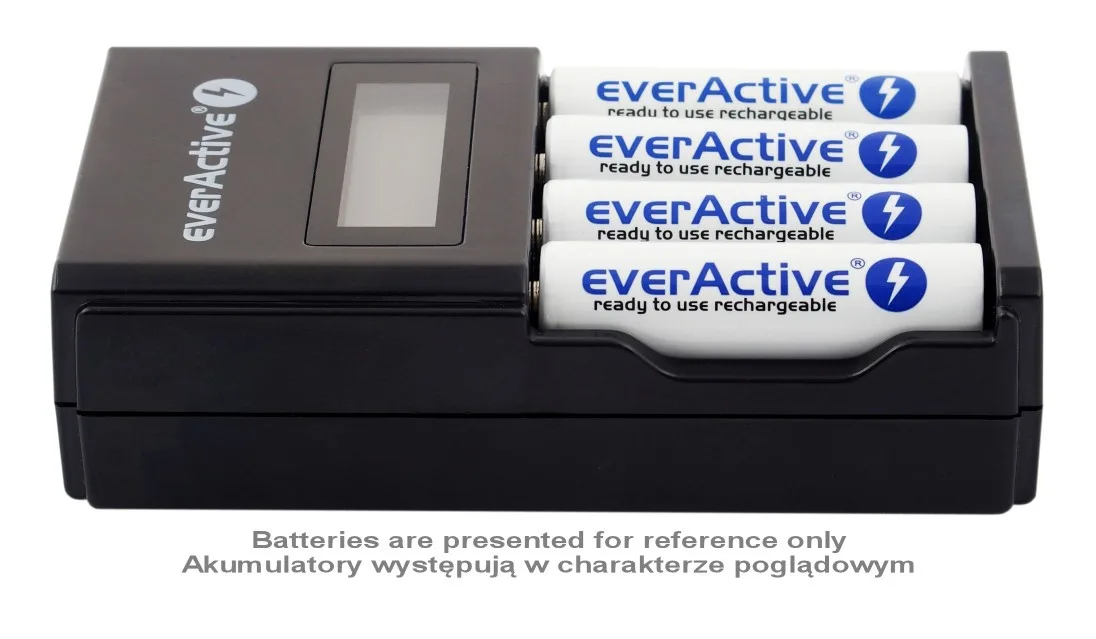 Ładowarka everActive NC450 do AA i AAA — zdjęcie 5