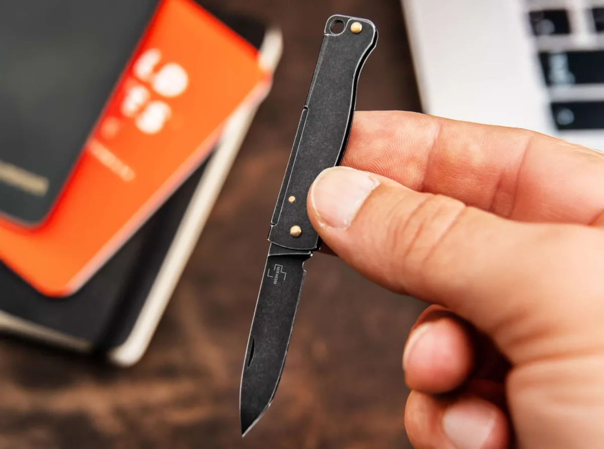 Nóż Böker Plus Atlas Mini Dark 12C27 — zdjęcie 8