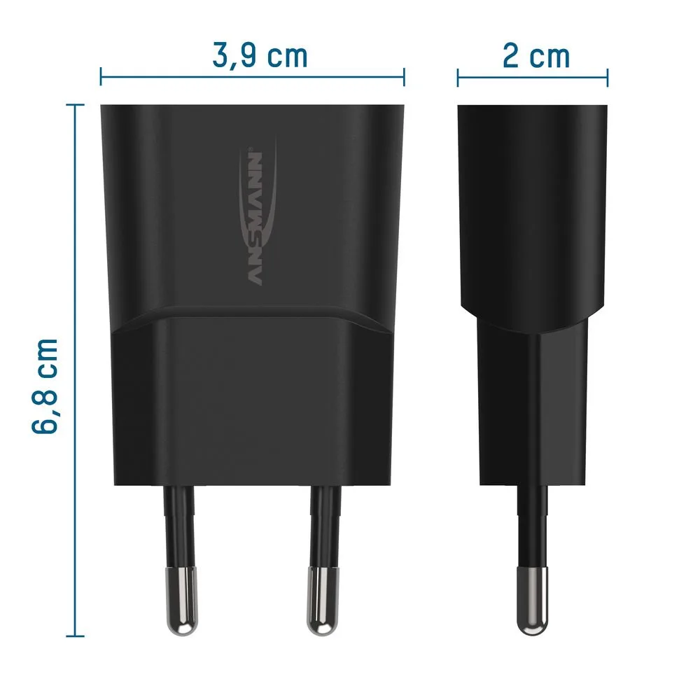 Ładowarka Ansmann HC105 czarna USB 5W, 1A — zdjęcie 6