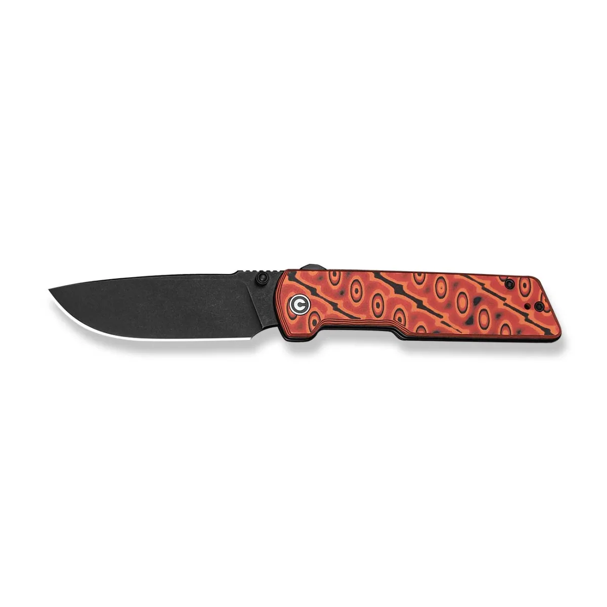 Nóż CIVIVI Zygon Nitro-V Orange&Blk Vortex Micarta — zdjęcie 8
