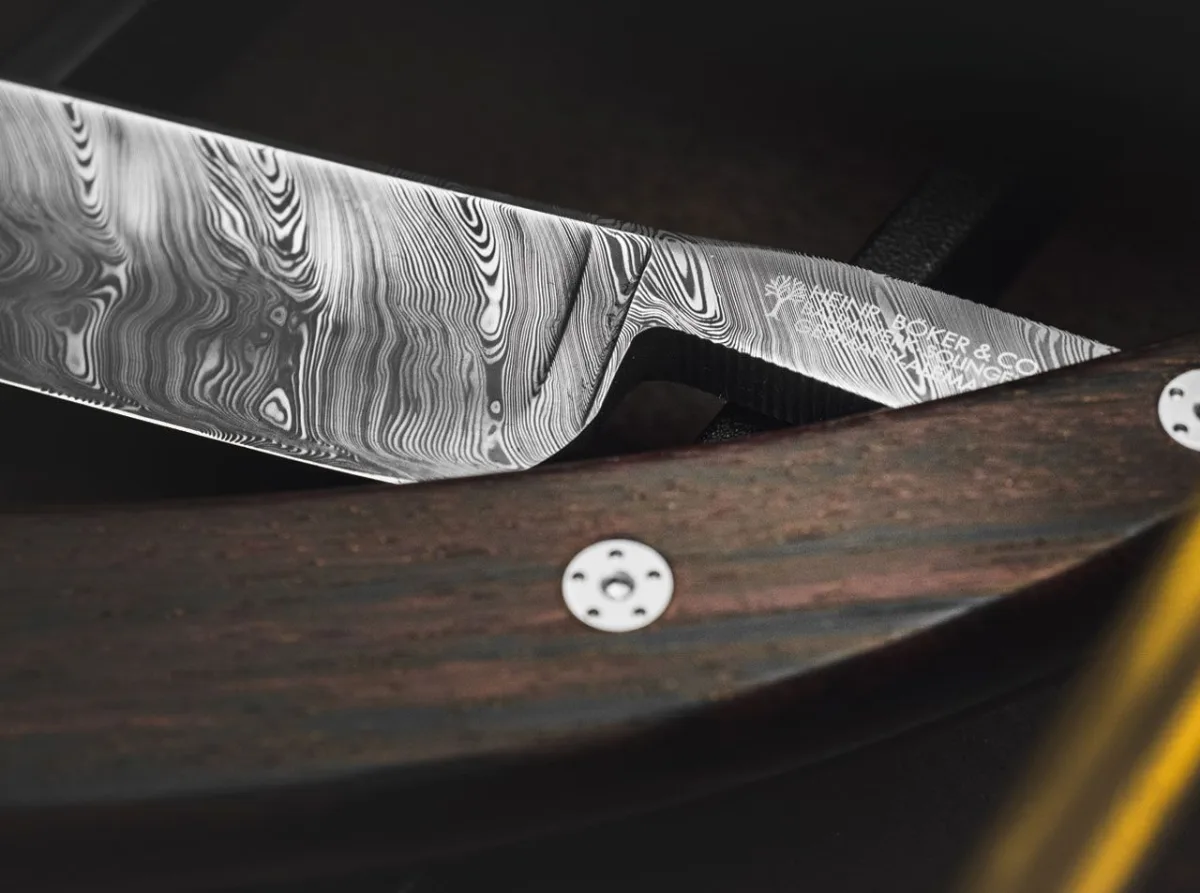 Brzytwa Böker Solingen Master Cutter Damast — zdjęcie 2