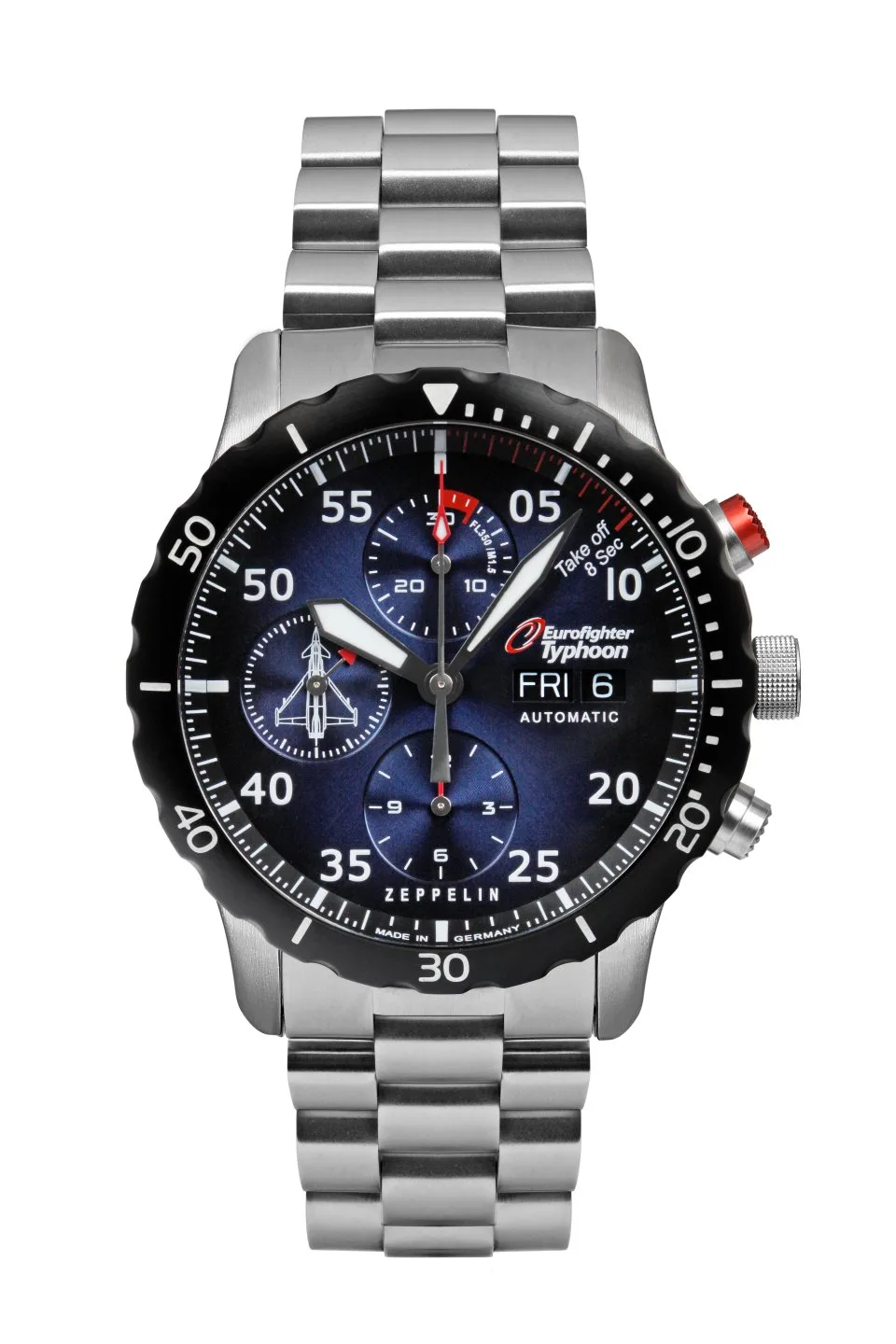 Zegarek Zeppelin Eurofighter 7218M3, 43mm WYP