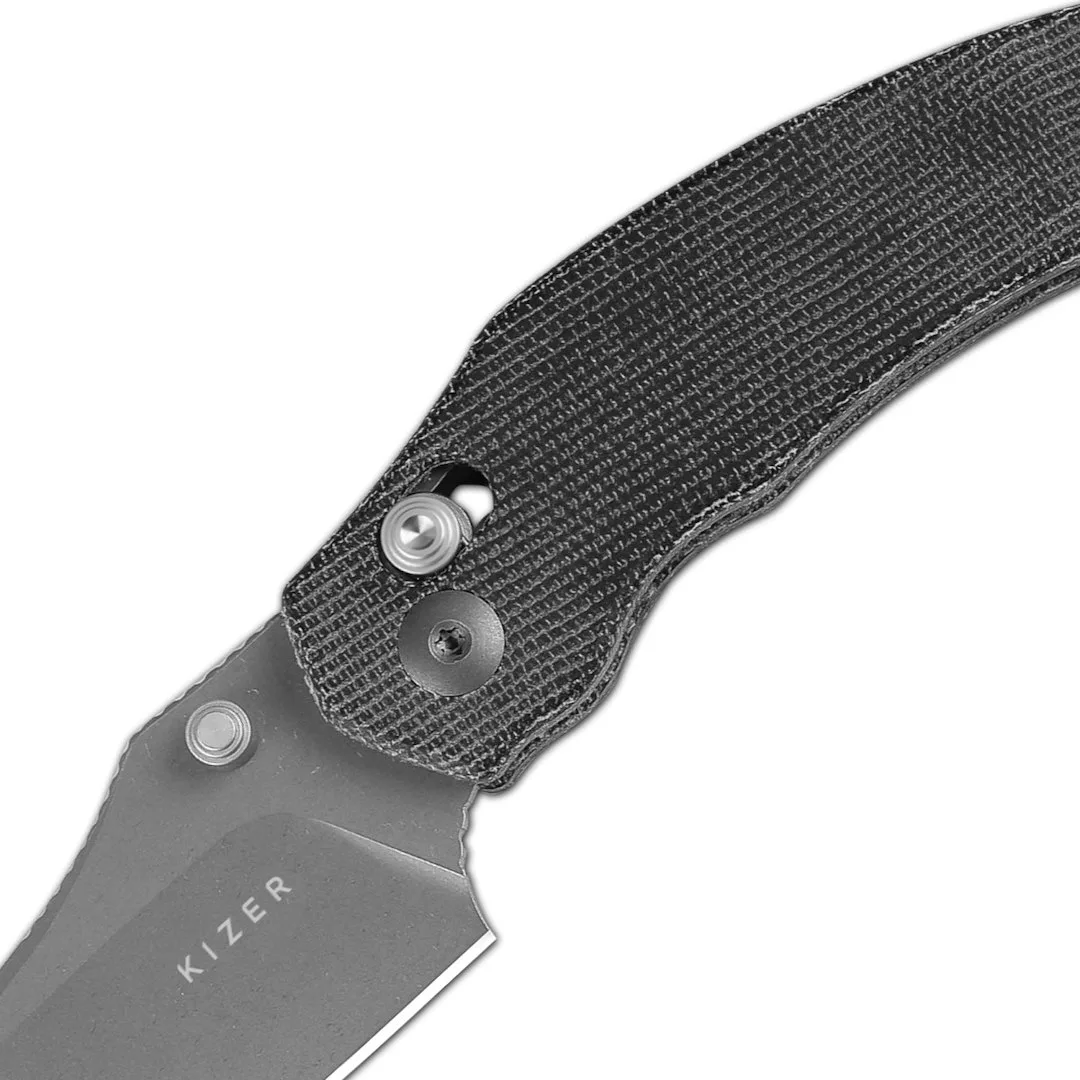 Nóż Kizer Mini Bulldog Micarta Nitro-V — zdjęcie 3