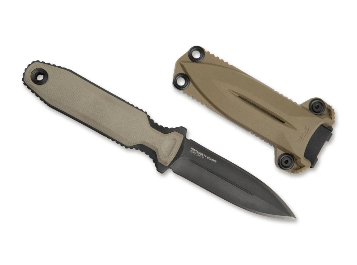Nóż SOG Pentagon FX Covert FDE S35VN — zdjęcie 2