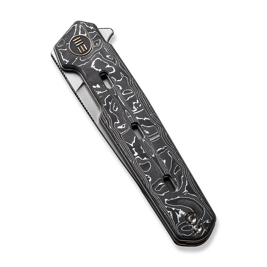 Nóż WE Knife Navo CPM-20CV Aluminum Foil CF — zdjęcie 4