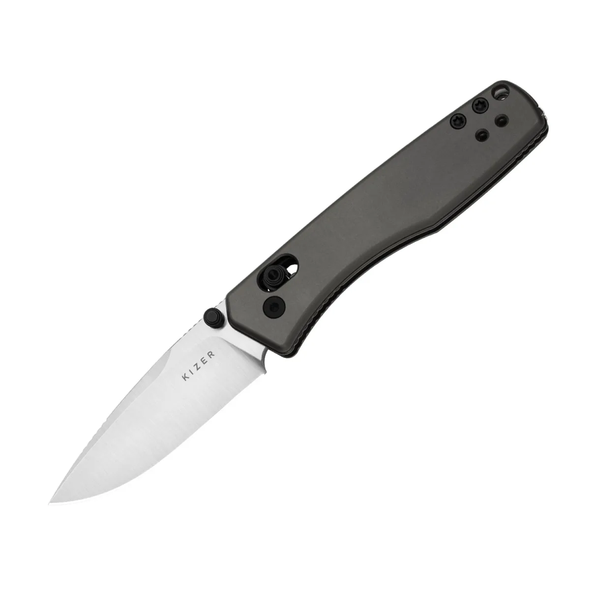 Nóż Kizer Aegis Gray Aluminum AEB-L — zdjęcie 1