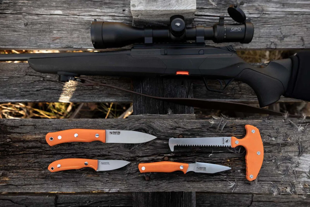 Nóż Casström No.10 SFK Orange G10 14C28N Kydex — zdjęcie 7