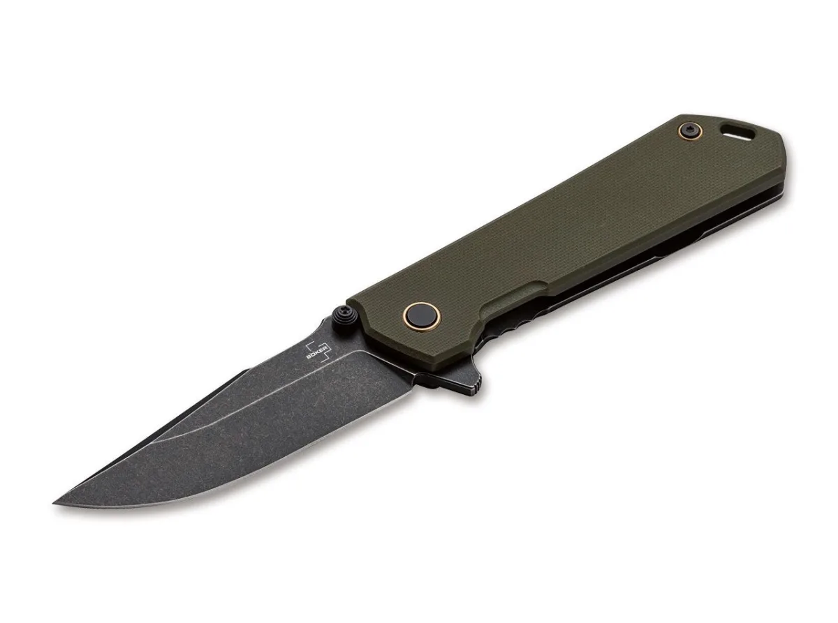 Nóż Böker Plus Kihon Assisted OD Green — zdjęcie 1