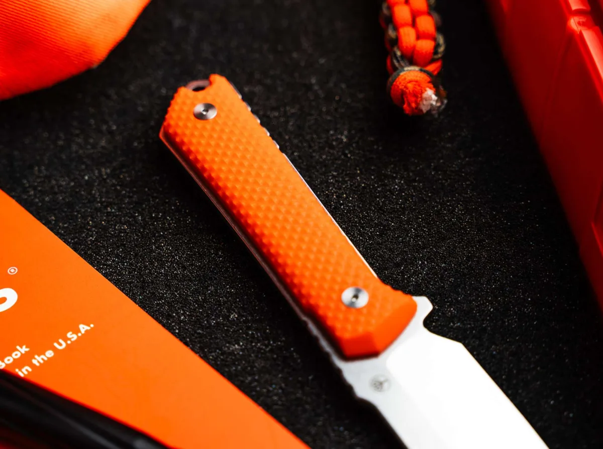 Nóż Böker Kiboku G10 Orange RWL34 — zdjęcie 6