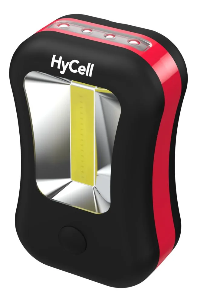 Lampa warsztatowa HyCell 2w1, 180 lm, 3xAAA — zdjęcie 1