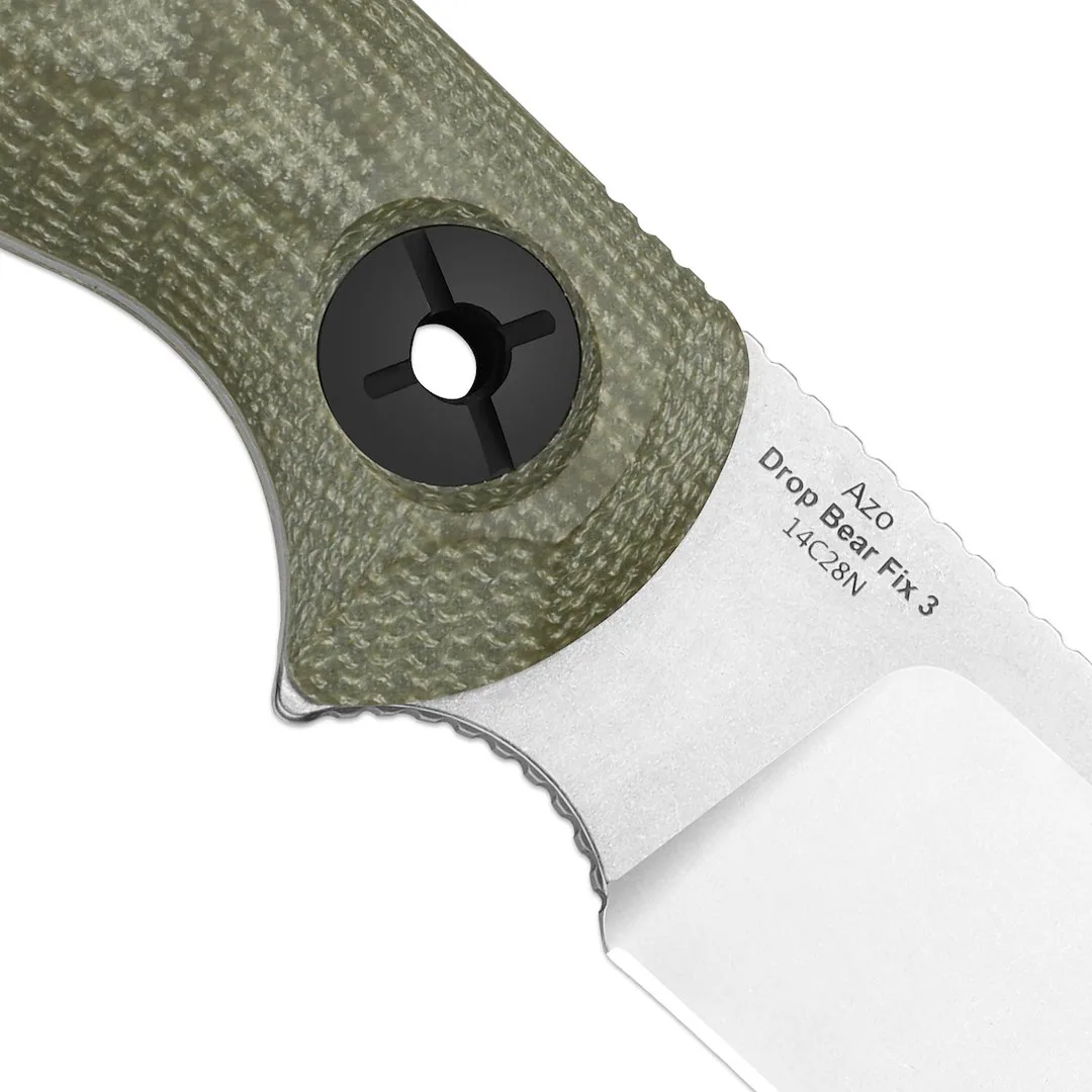Nóż Kizer Drop Bear Fix 3 Micarta 14C28N — zdjęcie 4