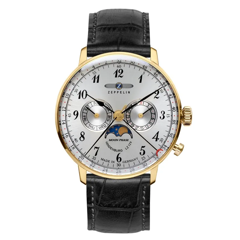 Zegarek Zeppelin LZ129 Hindenburg 70381, 40mm — zdjęcie 1