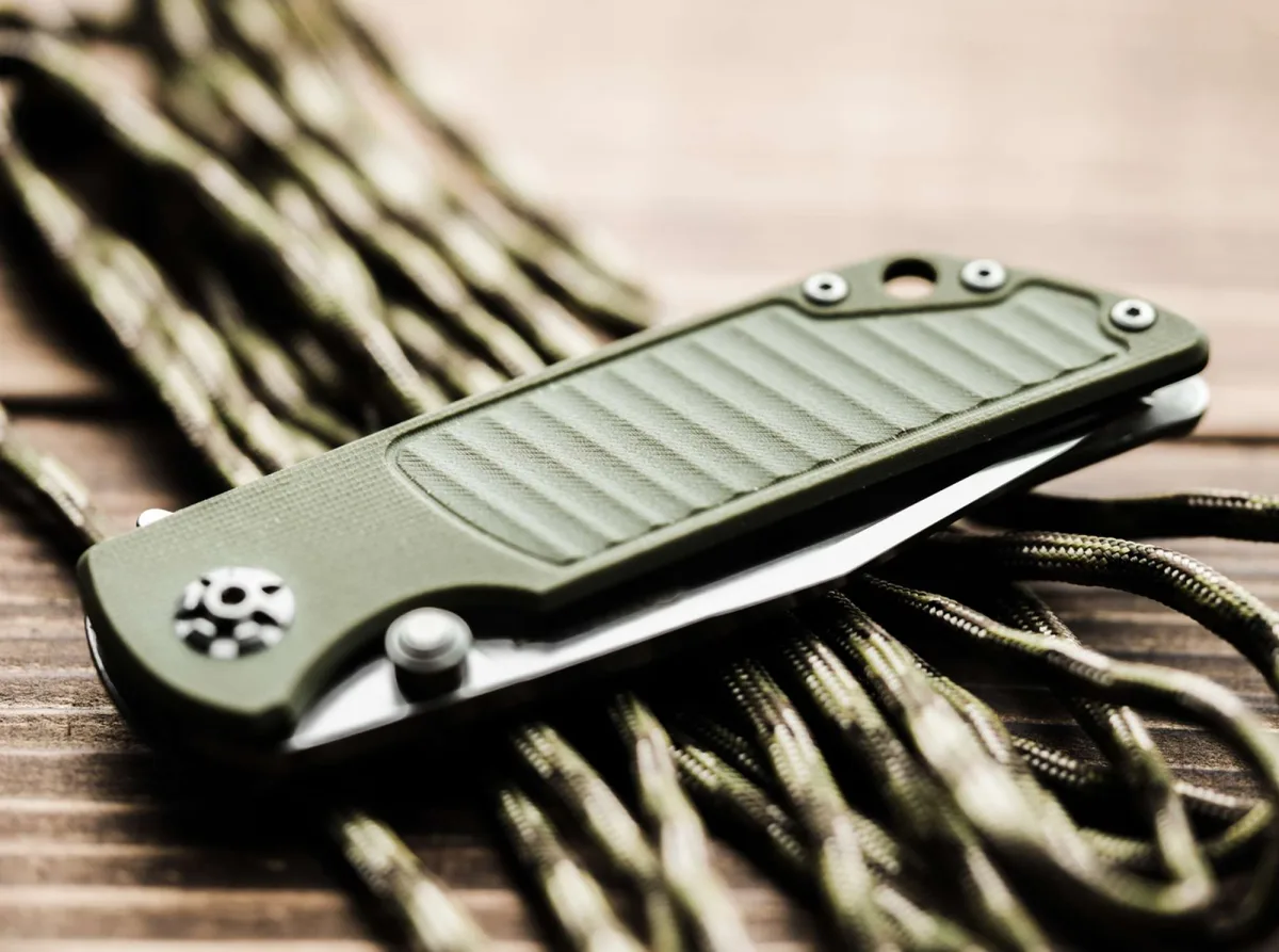 Nóż Böker Solingen Sherman EDC II G10 ODGreen MCut — zdjęcie 4
