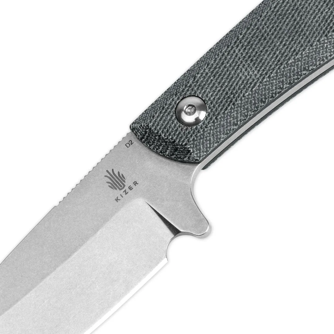 Nóż Kizer Fixed Deckhand Micarta+G10 D2 — zdjęcie 3