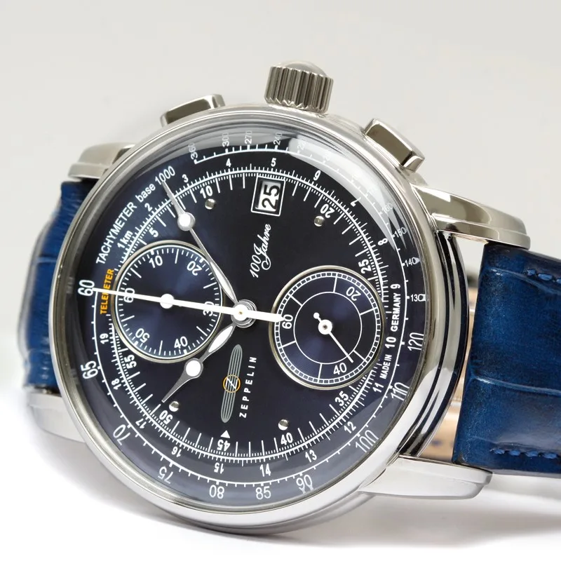 Zegarek Zeppelin 100 Jahre 86703, 42mm — zdjęcie 2