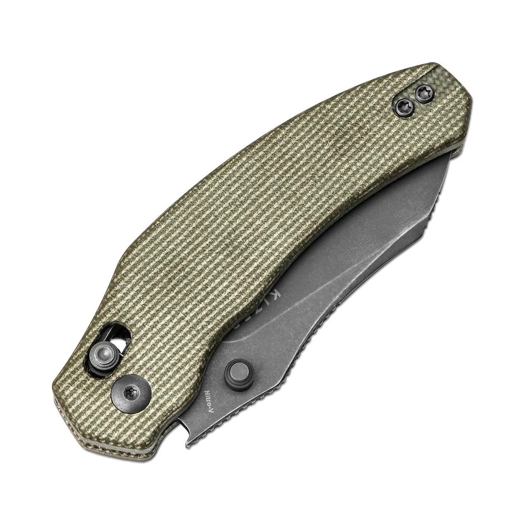 Nóż Kizer Bulldog Micarta Nitro-V — zdjęcie 3