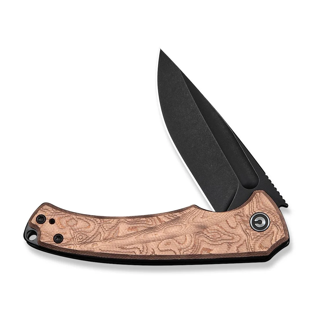 Nóż CIVIVI Voidflare 14C28N Copper Foil G10 Black — zdjęcie 3