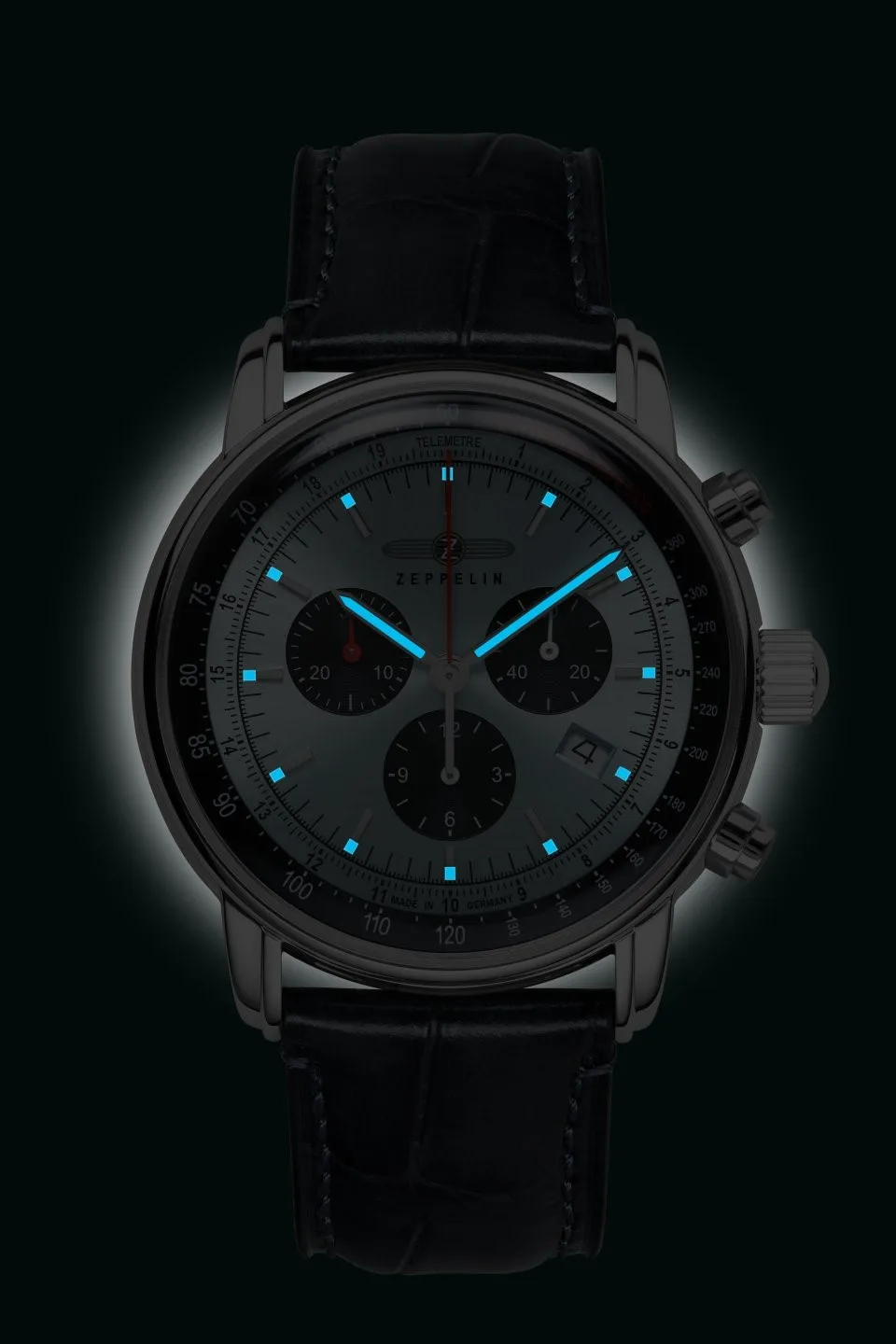 Zegarek Zeppelin LZ 14 Marine 88862, 42mm — zdjęcie 2
