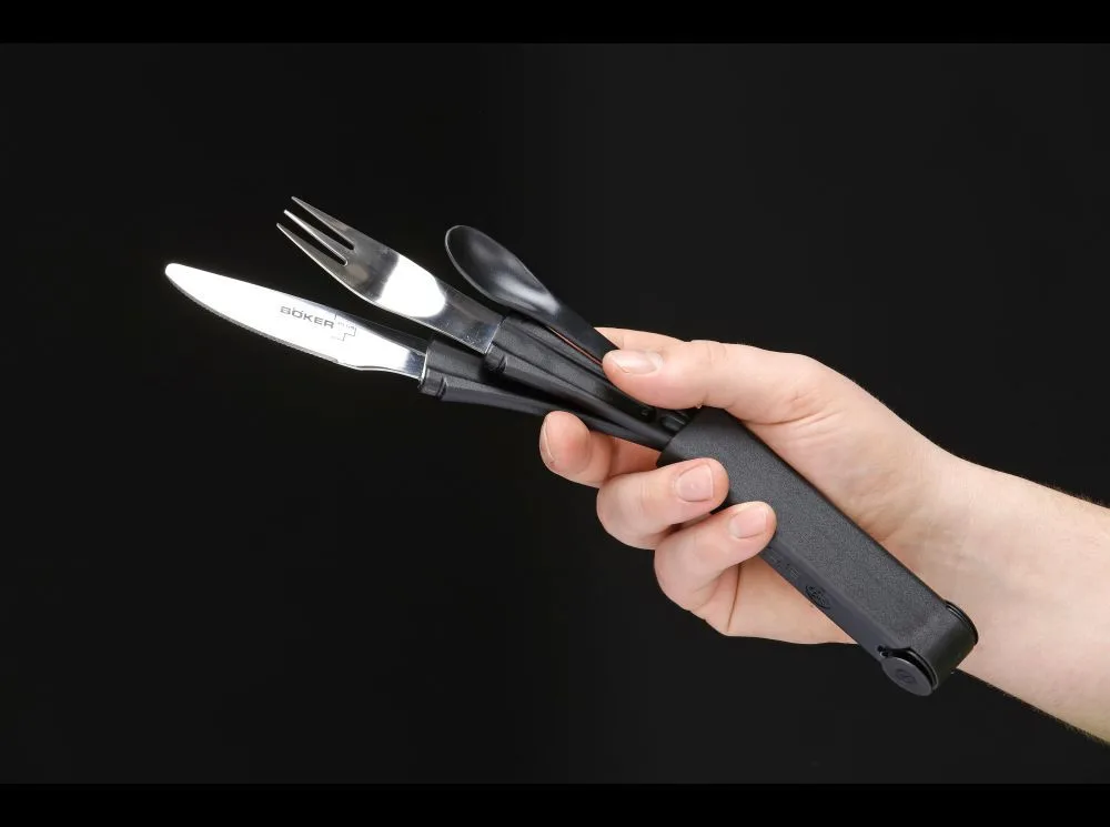 Zestaw kuchenny Böker Plus Snac Pac Black — zdjęcie 3