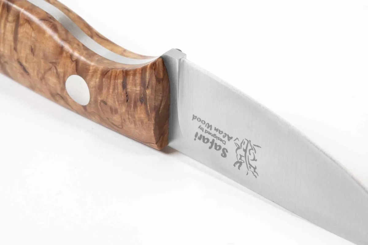 Nóż Casström Safari Mini Hunter Stab. Curly Birch — zdjęcie 5