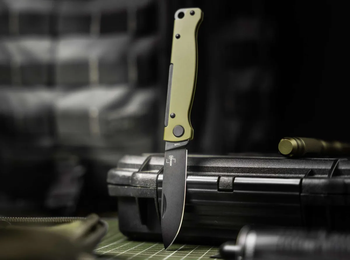Nóż Böker Plus Atlas OD Green 12C27 — zdjęcie 3