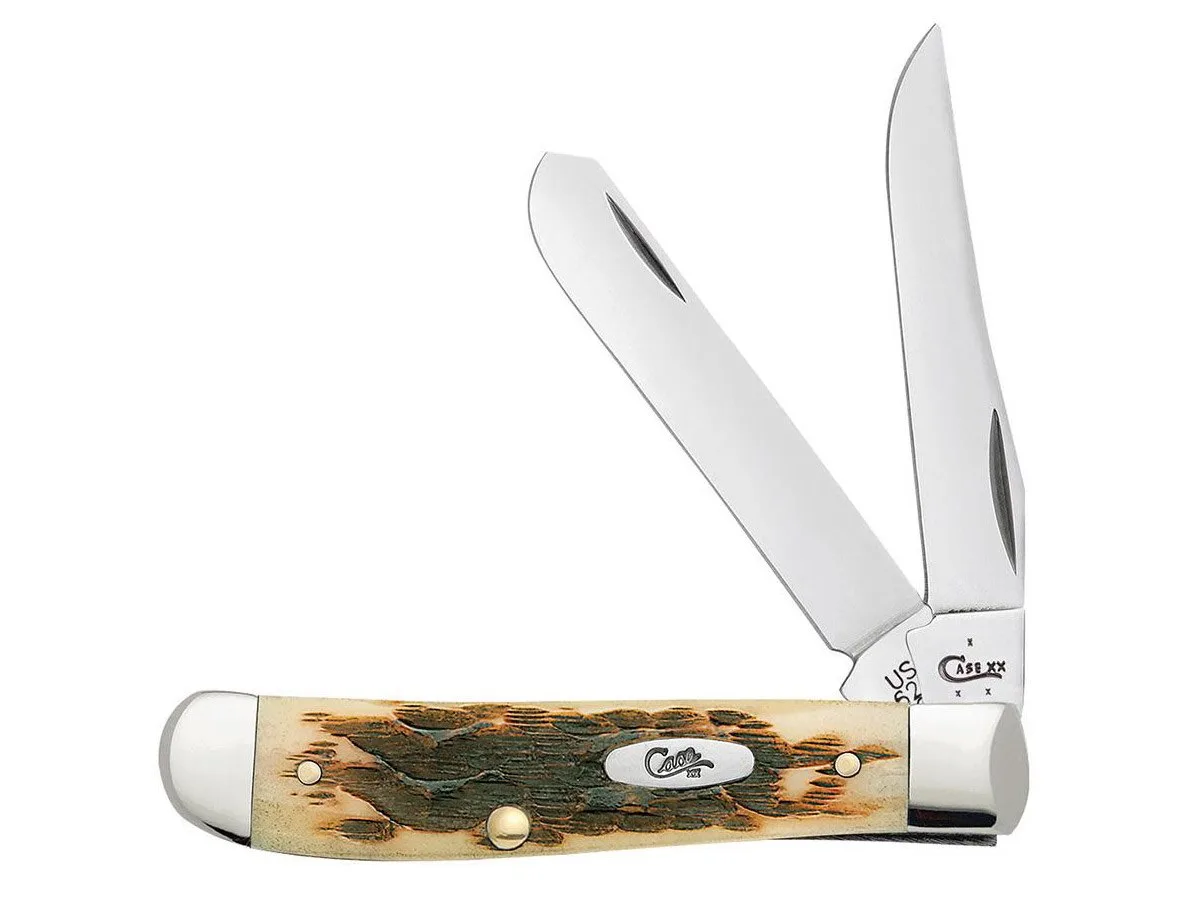 Scyzoryk Case Mini Trapper SS Amber Bone — zdjęcie 1
