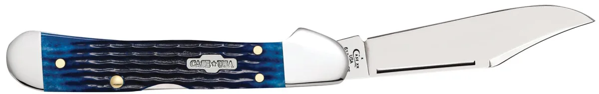 Nóż Case Rogers Mini Copperlock SS Blue — zdjęcie 4