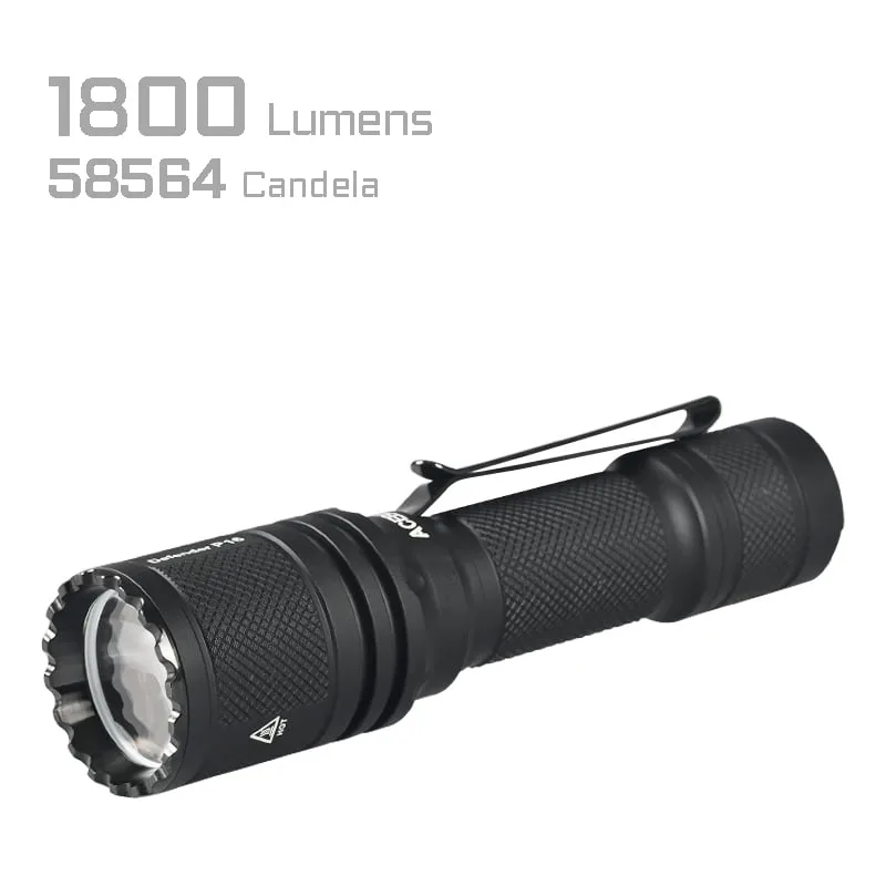 Latarka AceBeam P16 Black 1800 lm USB-C — zdjęcie 1