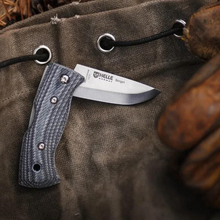 Nóż Helle Berget Denim Micarta 12C27 — zdjęcie 2