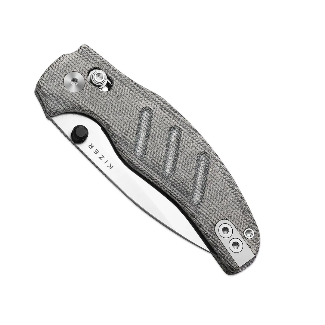 Nóż Kizer C01C 2.9 CD Norplex UltreX Micarta ELMAX — zdjęcie 7